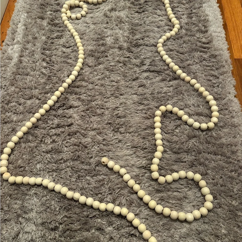 2- 9 Foot Ashland Cream Holiday Garland